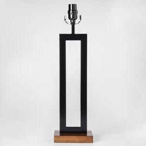 Open Box - Project 62 - Weston Window Large Lamp Base Black - Project 62 Black